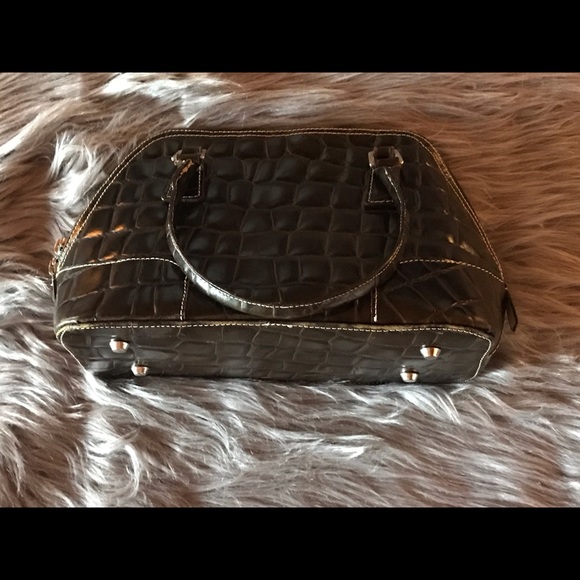 Vtg Tiffany & Fred Paris Alligator Embossed Purse - Picture 7 of 8